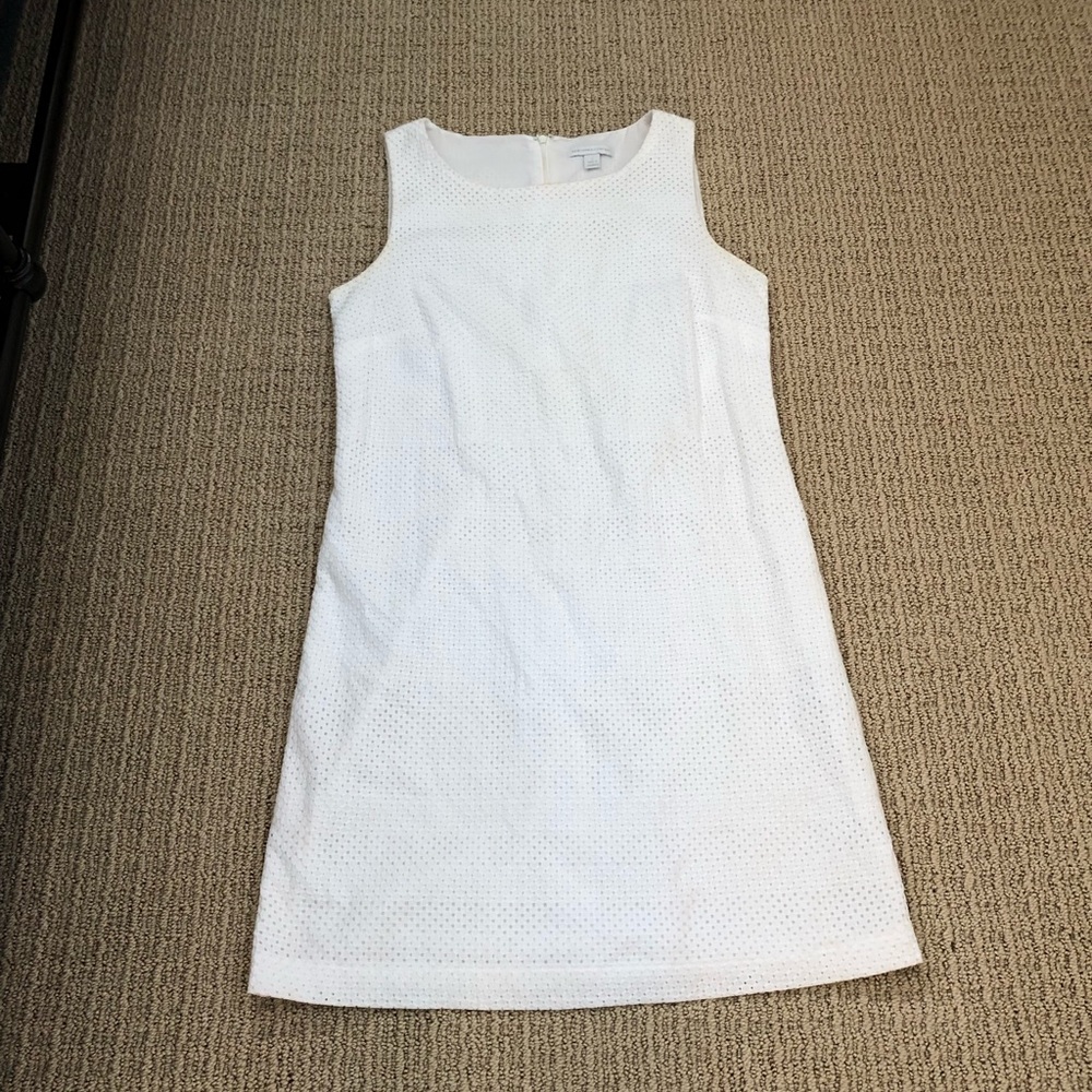 Classic white dress